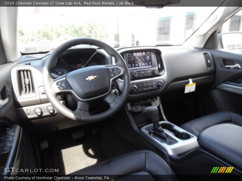 Red Rock Metallic / Jet Black 2016 Chevrolet Colorado LT Crew Cab 4x4