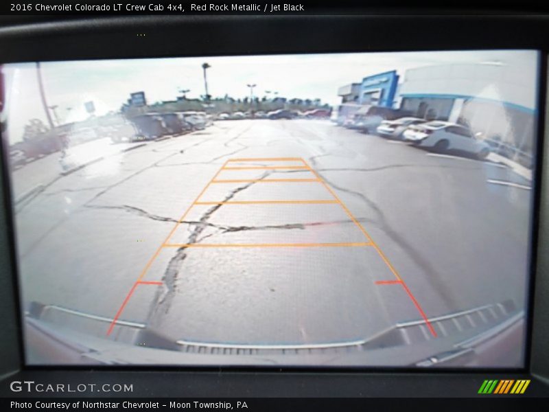 Red Rock Metallic / Jet Black 2016 Chevrolet Colorado LT Crew Cab 4x4