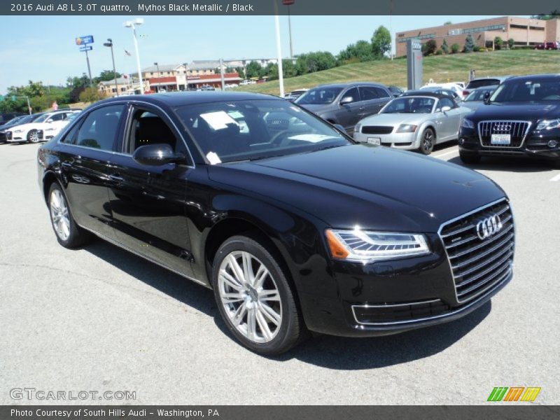 Front 3/4 View of 2016 A8 L 3.0T quattro