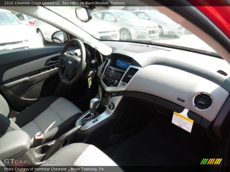 Red Hot / Jet Black/Medium Titanium 2016 Chevrolet Cruze Limited LS