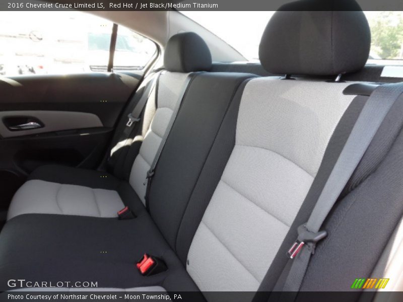 Red Hot / Jet Black/Medium Titanium 2016 Chevrolet Cruze Limited LS