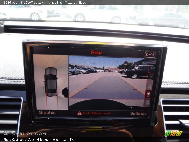 Mythos Black Metallic / Black 2016 Audi A8 L 3.0T quattro