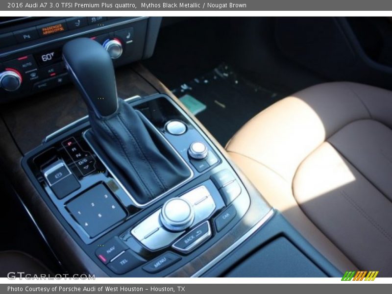 Mythos Black Metallic / Nougat Brown 2016 Audi A7 3.0 TFSI Premium Plus quattro