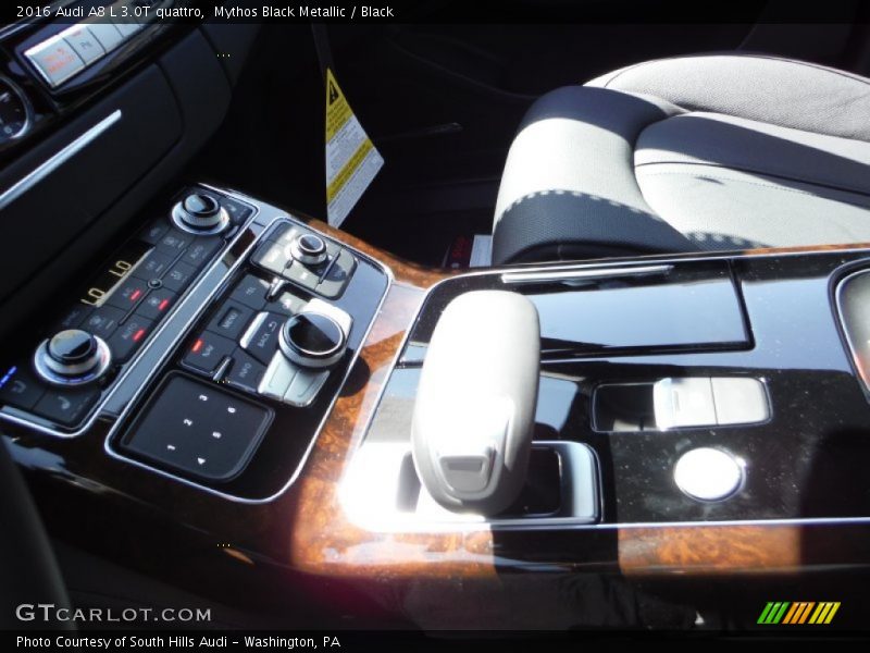 Mythos Black Metallic / Black 2016 Audi A8 L 3.0T quattro