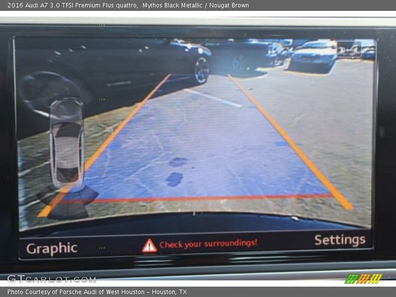 Mythos Black Metallic / Nougat Brown 2016 Audi A7 3.0 TFSI Premium Plus quattro