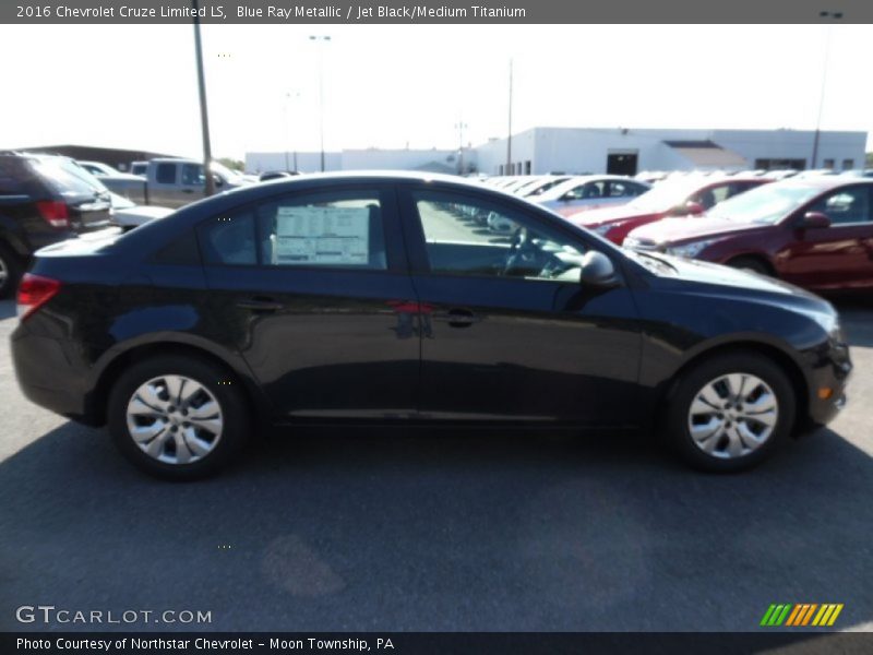 Blue Ray Metallic / Jet Black/Medium Titanium 2016 Chevrolet Cruze Limited LS