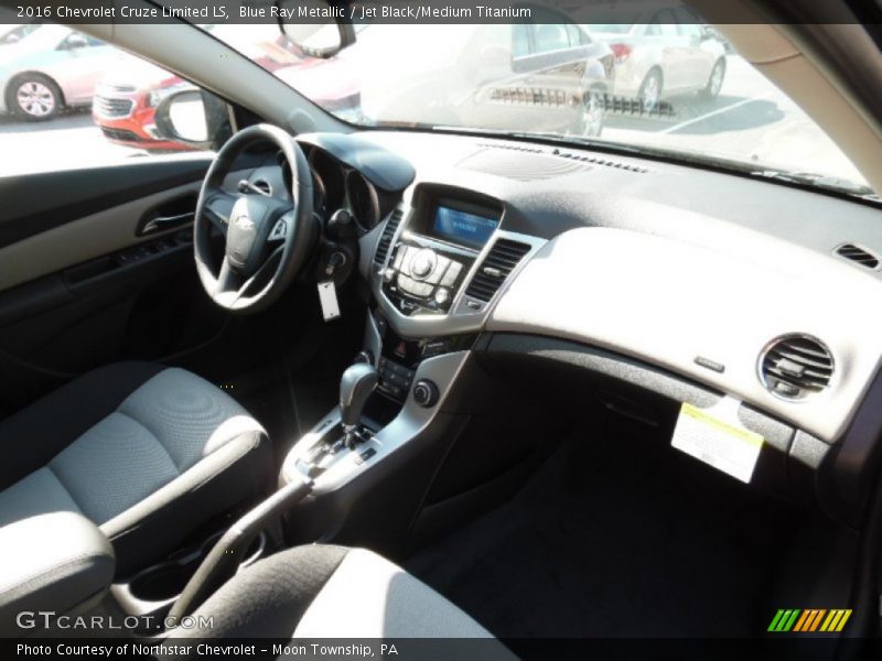 Blue Ray Metallic / Jet Black/Medium Titanium 2016 Chevrolet Cruze Limited LS