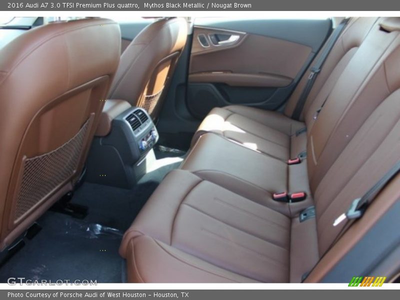 Mythos Black Metallic / Nougat Brown 2016 Audi A7 3.0 TFSI Premium Plus quattro