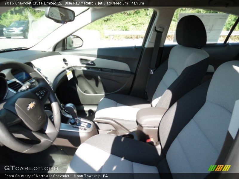 Blue Ray Metallic / Jet Black/Medium Titanium 2016 Chevrolet Cruze Limited LS