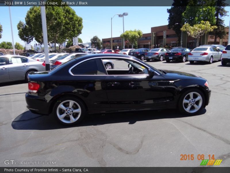 Jet Black / Black 2011 BMW 1 Series 128i Coupe