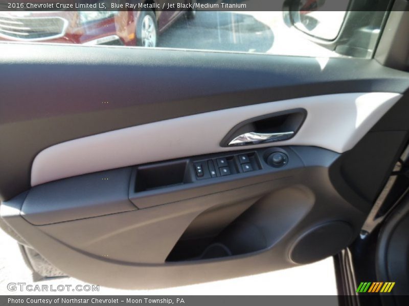 Blue Ray Metallic / Jet Black/Medium Titanium 2016 Chevrolet Cruze Limited LS
