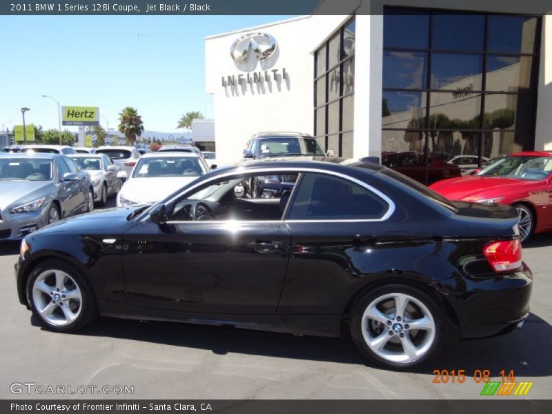 Jet Black / Black 2011 BMW 1 Series 128i Coupe