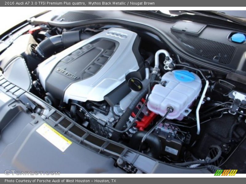 Mythos Black Metallic / Nougat Brown 2016 Audi A7 3.0 TFSI Premium Plus quattro