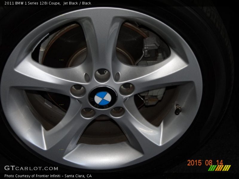 Jet Black / Black 2011 BMW 1 Series 128i Coupe