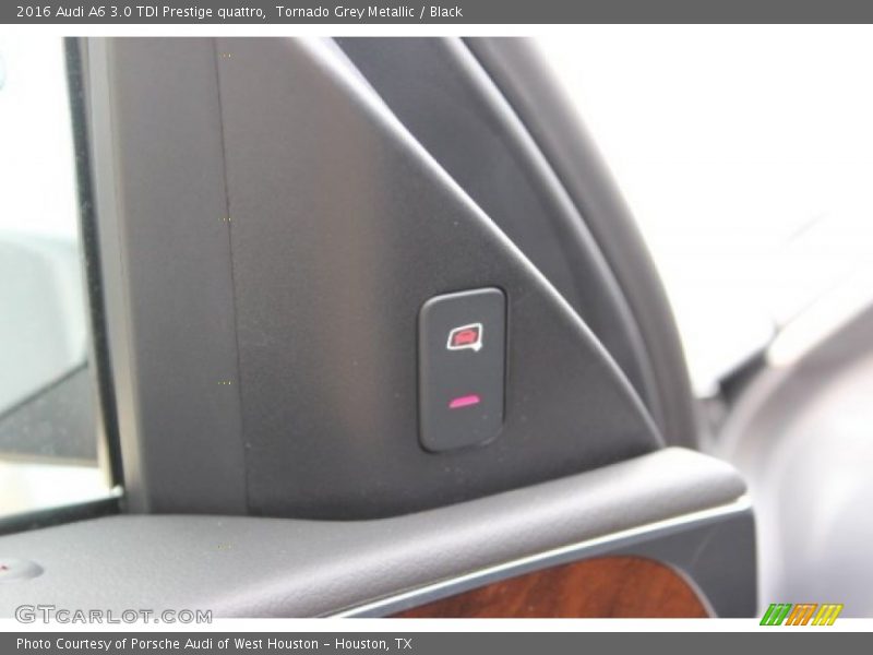 Tornado Grey Metallic / Black 2016 Audi A6 3.0 TDI Prestige quattro