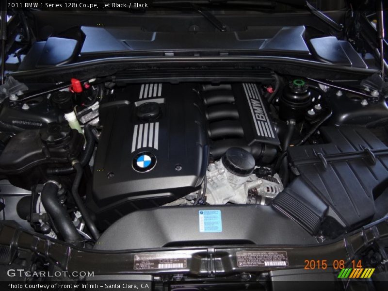Jet Black / Black 2011 BMW 1 Series 128i Coupe
