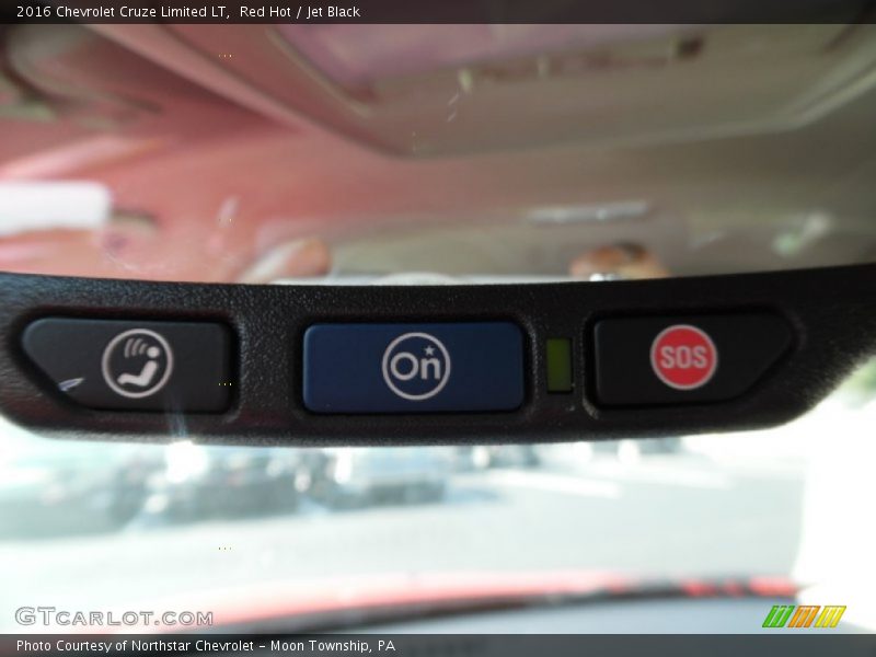 Red Hot / Jet Black 2016 Chevrolet Cruze Limited LT