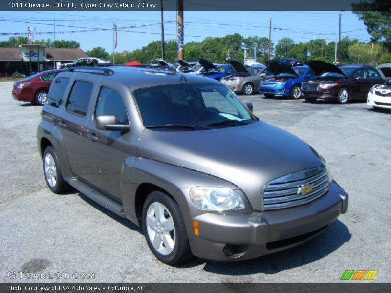 Cyber Gray Metallic / Gray 2011 Chevrolet HHR LT