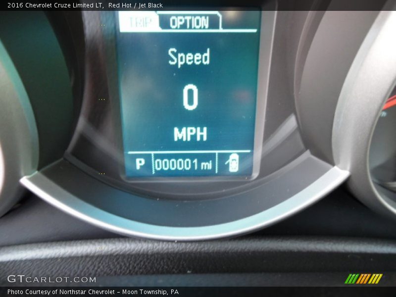 Red Hot / Jet Black 2016 Chevrolet Cruze Limited LT