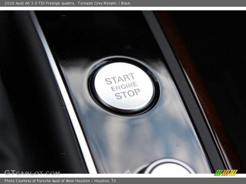Tornado Grey Metallic / Black 2016 Audi A6 3.0 TDI Prestige quattro