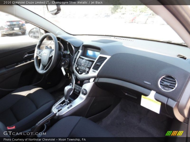 Champagne Silver Metallic / Jet Black 2016 Chevrolet Cruze Limited LT