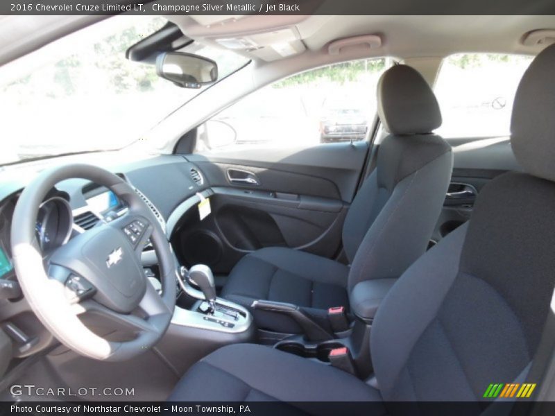Champagne Silver Metallic / Jet Black 2016 Chevrolet Cruze Limited LT