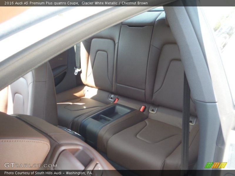 Rear Seat of 2016 A5 Premium Plus quattro Coupe