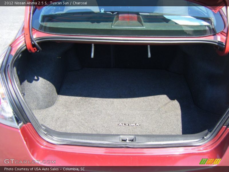 Tuscan Sun / Charcoal 2012 Nissan Altima 2.5 S