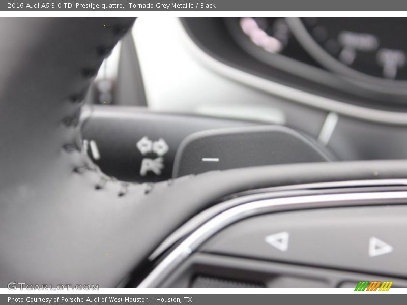 Tornado Grey Metallic / Black 2016 Audi A6 3.0 TDI Prestige quattro