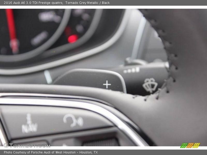 Tornado Grey Metallic / Black 2016 Audi A6 3.0 TDI Prestige quattro