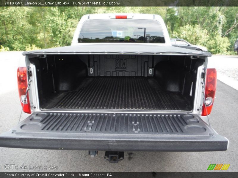 Pure Silver Metallic / Ebony 2010 GMC Canyon SLE Crew Cab 4x4