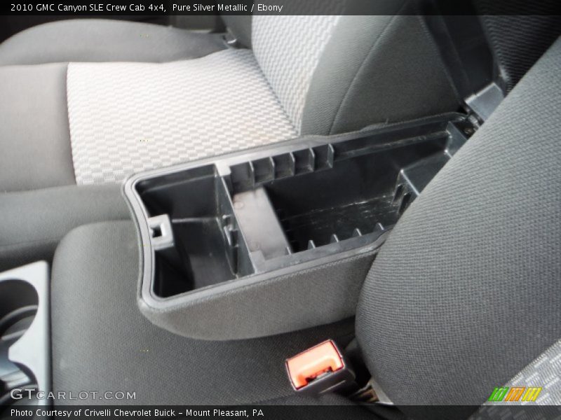 Pure Silver Metallic / Ebony 2010 GMC Canyon SLE Crew Cab 4x4