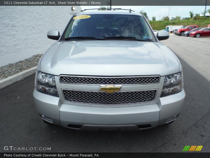 Sheer Silver Metallic / Ebony 2011 Chevrolet Suburban LT 4x4