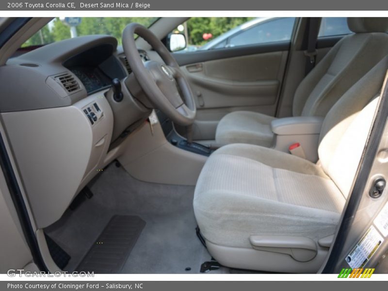 Desert Sand Mica / Beige 2006 Toyota Corolla CE