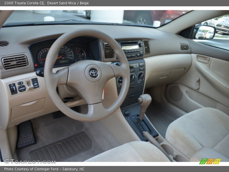 Desert Sand Mica / Beige 2006 Toyota Corolla CE