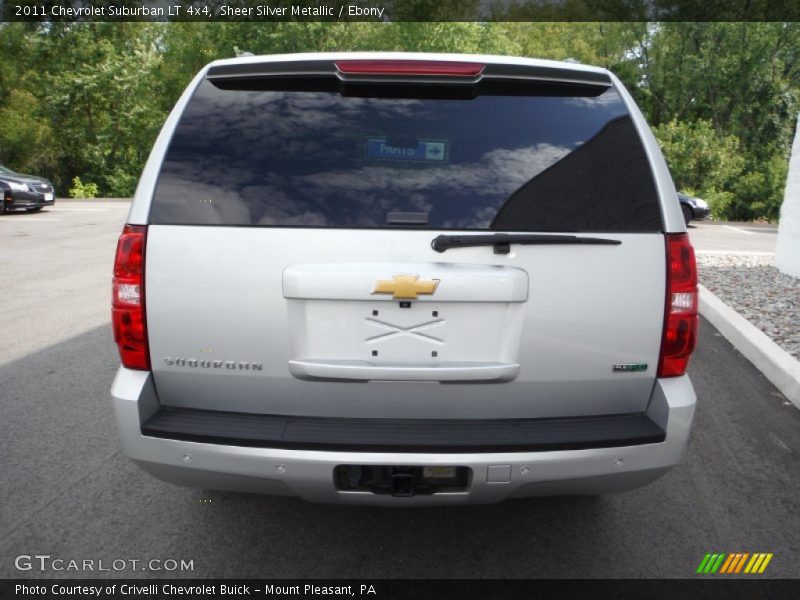Sheer Silver Metallic / Ebony 2011 Chevrolet Suburban LT 4x4