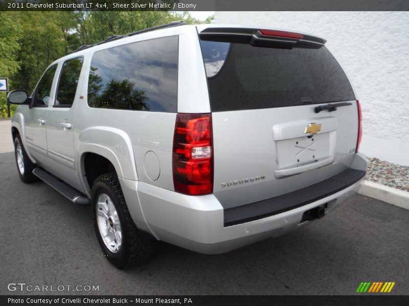 Sheer Silver Metallic / Ebony 2011 Chevrolet Suburban LT 4x4