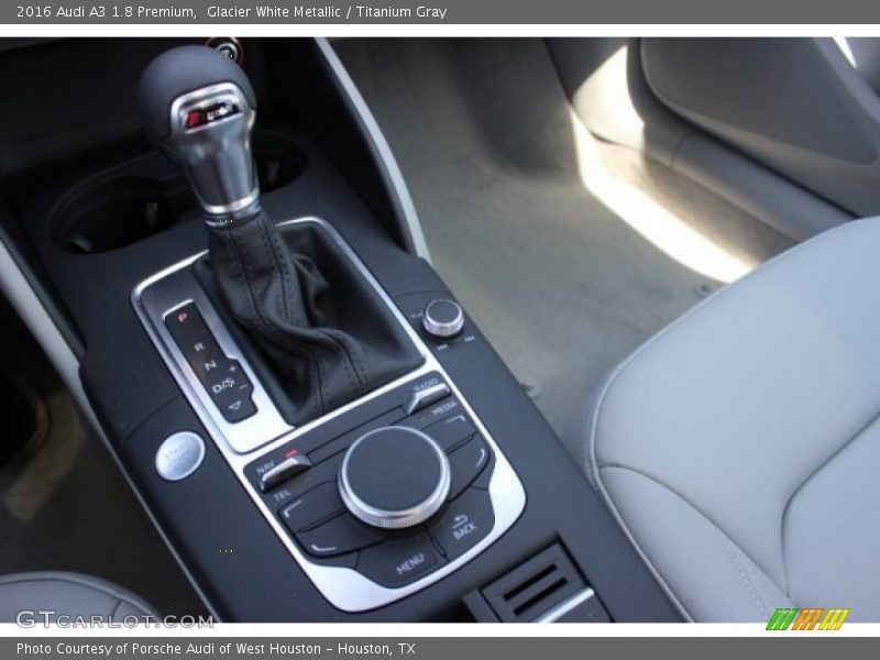 Glacier White Metallic / Titanium Gray 2016 Audi A3 1.8 Premium