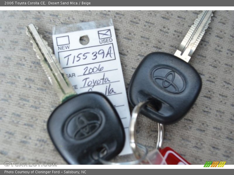 Desert Sand Mica / Beige 2006 Toyota Corolla CE