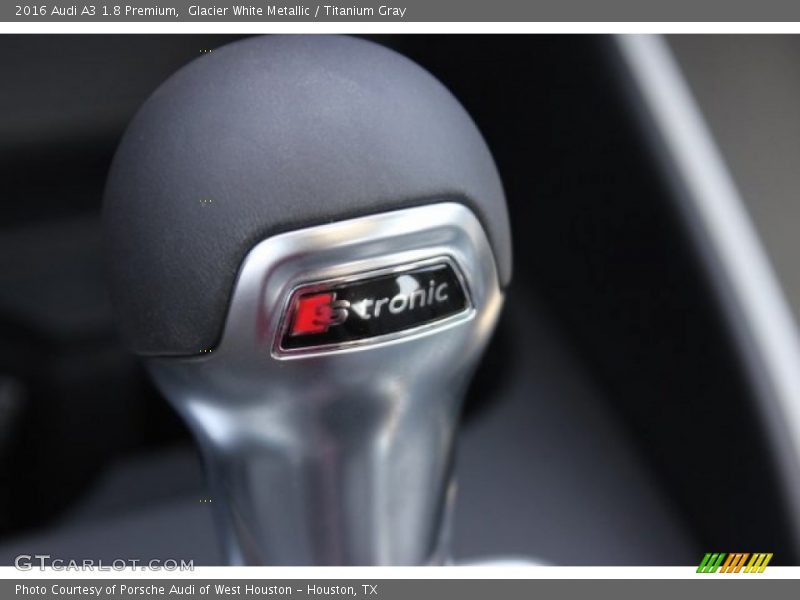 Glacier White Metallic / Titanium Gray 2016 Audi A3 1.8 Premium