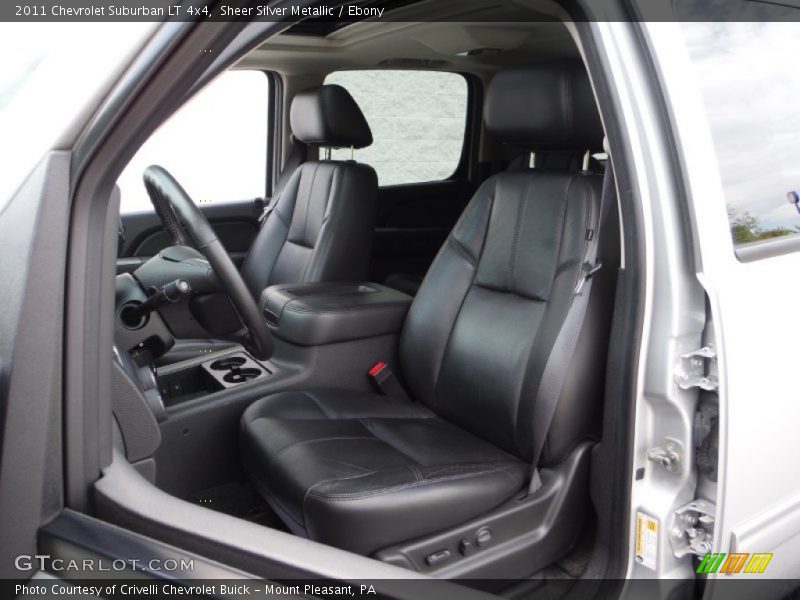 Sheer Silver Metallic / Ebony 2011 Chevrolet Suburban LT 4x4