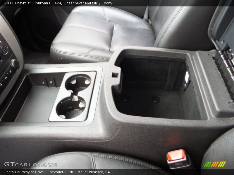 Sheer Silver Metallic / Ebony 2011 Chevrolet Suburban LT 4x4