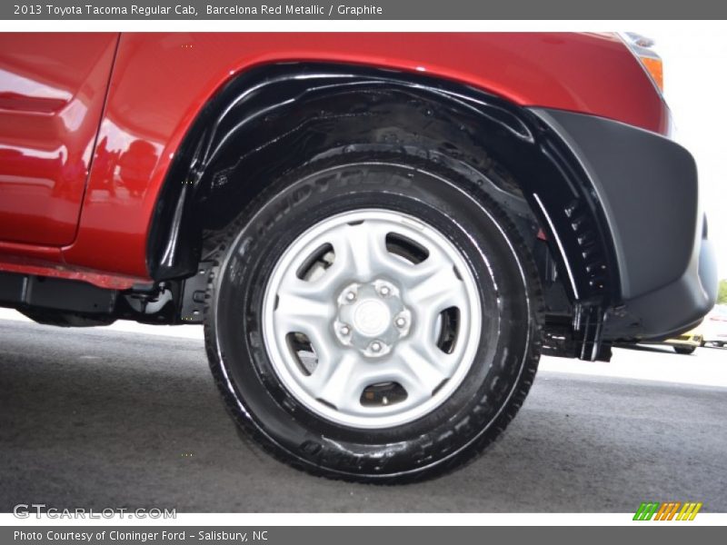 Barcelona Red Metallic / Graphite 2013 Toyota Tacoma Regular Cab