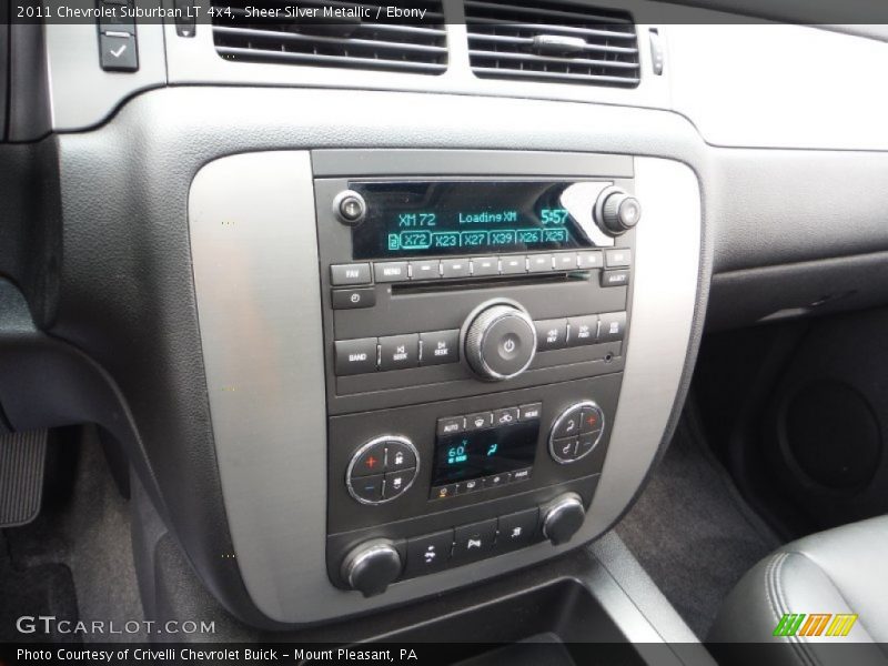 Sheer Silver Metallic / Ebony 2011 Chevrolet Suburban LT 4x4