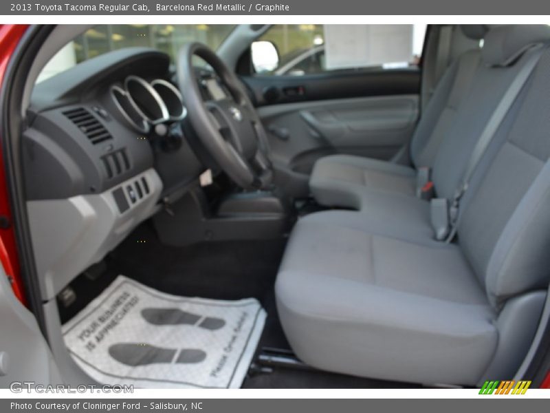 Barcelona Red Metallic / Graphite 2013 Toyota Tacoma Regular Cab