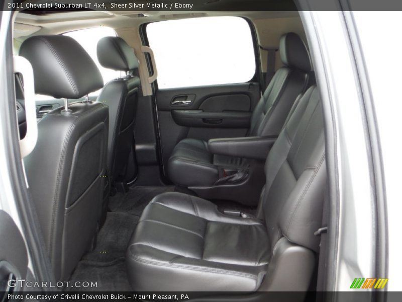 Sheer Silver Metallic / Ebony 2011 Chevrolet Suburban LT 4x4