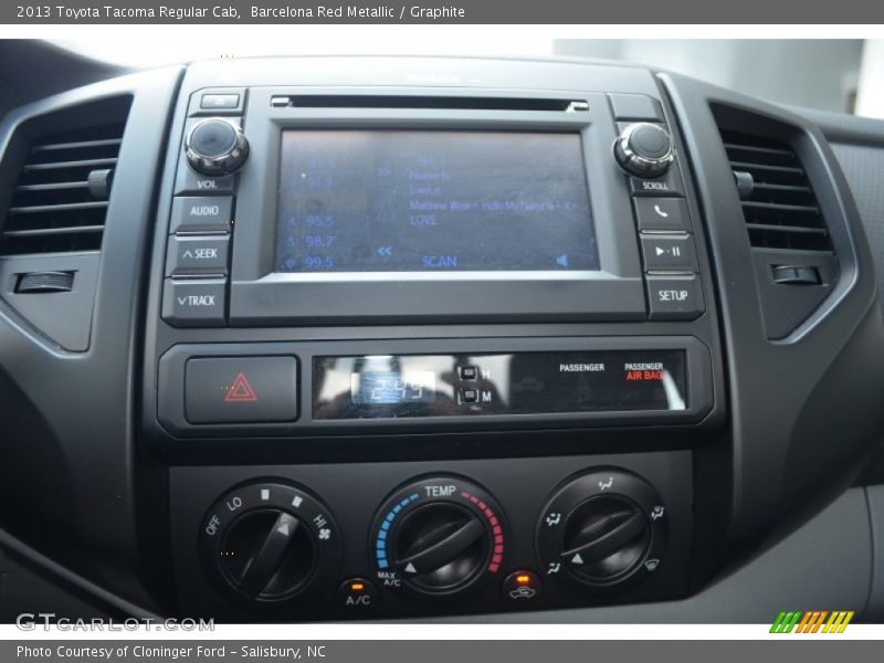 Barcelona Red Metallic / Graphite 2013 Toyota Tacoma Regular Cab