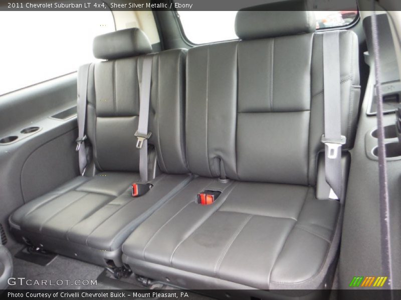 Sheer Silver Metallic / Ebony 2011 Chevrolet Suburban LT 4x4