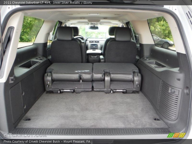 Sheer Silver Metallic / Ebony 2011 Chevrolet Suburban LT 4x4