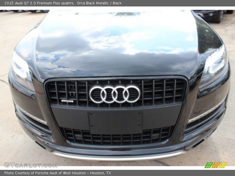 Orca Black Metallic / Black 2015 Audi Q7 3.0 Premium Plus quattro